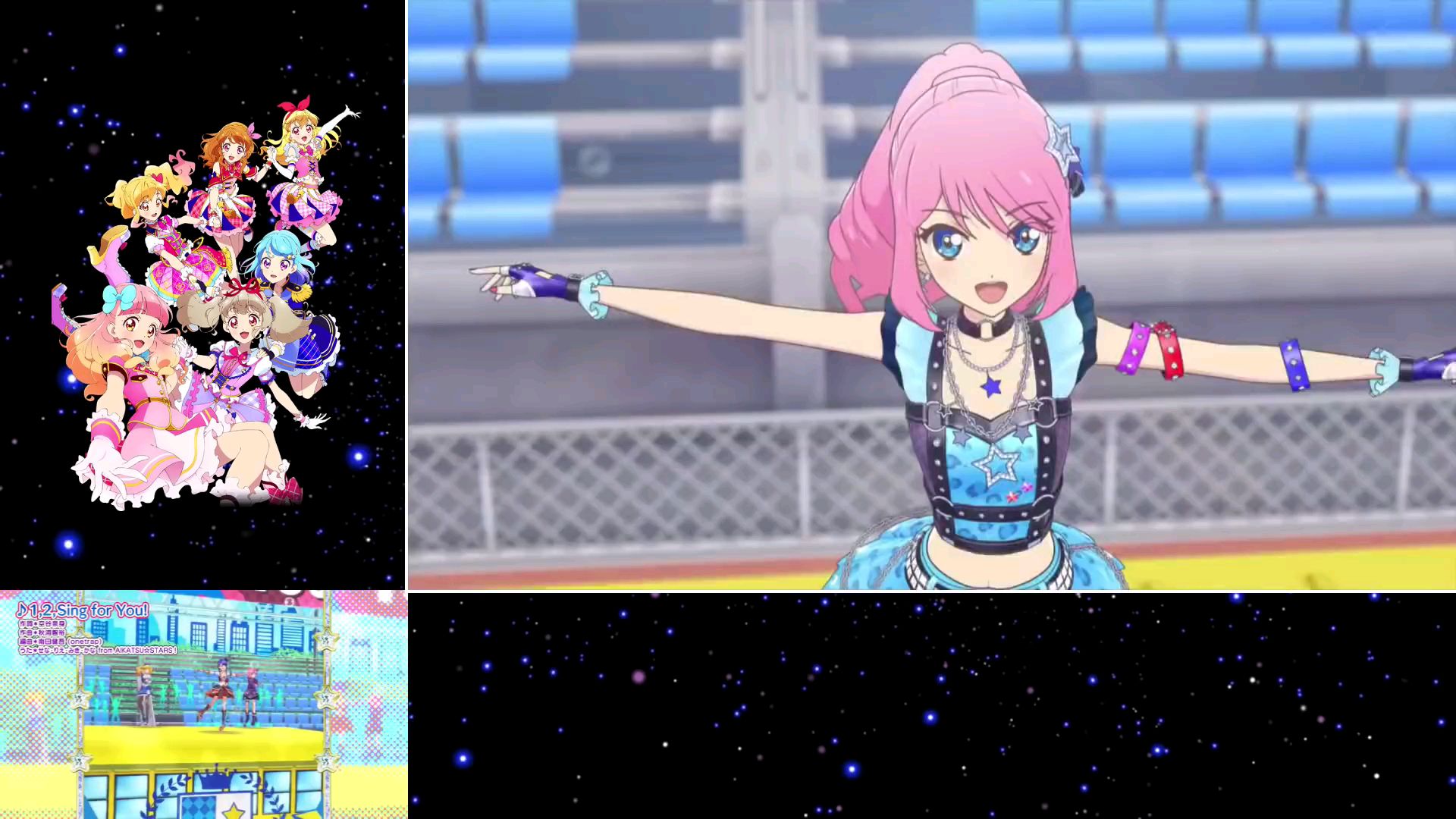 偶像活动大游行!樱庭梦拉live曲《1,2 Sing for you!》